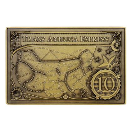Fanattik Trans America Ligote Express Limited Edition Others Dourado
