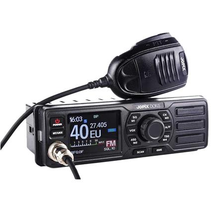 Jopix Doris 40ch Cb Radio Station Prateado