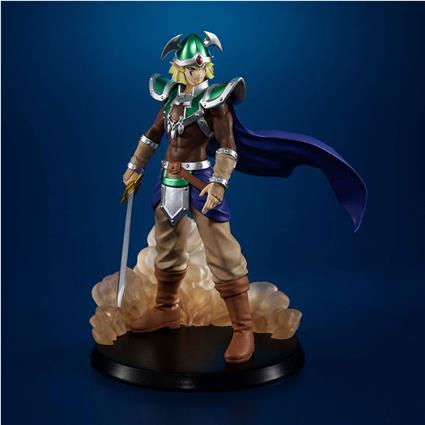 Megahouse Pvc Monsters Chronicle Celtic Guardian 12 Cm Yu-gi-oh Statue Azul