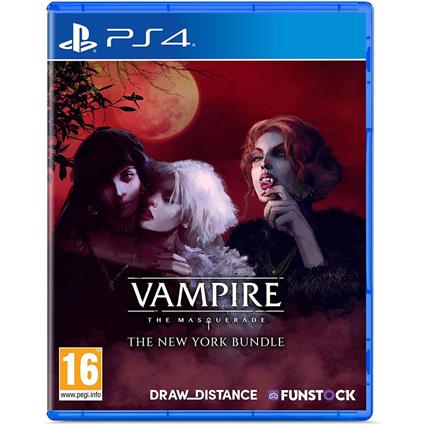 Funstock Ps4 Vampire The Mascarade Coteries Of New York + Shadows Of Ny Vermelho