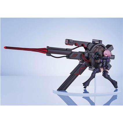 Aniplex Pvc Shielder/mash Kyrielight Ortinax + Black Barrel 38 Cm Fate Statue Prateado