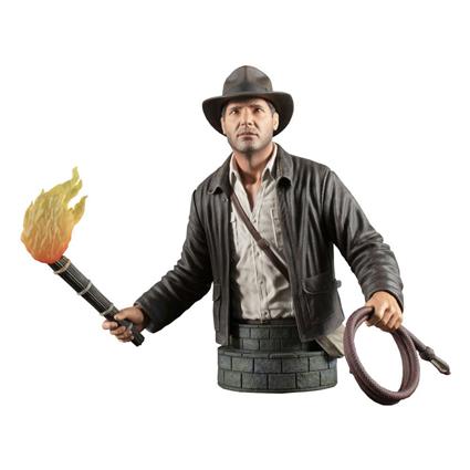 Gentle Giant Bust 1/6 15 Cm Indiana Jones Castanho