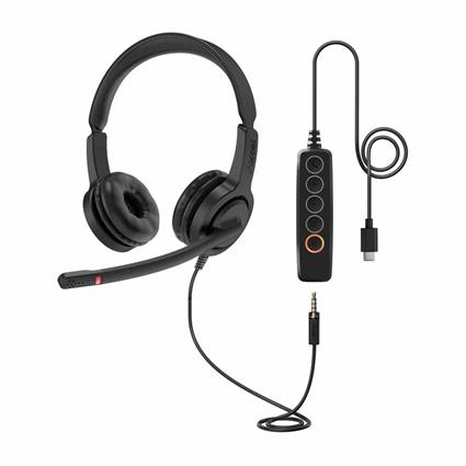 Axtel Voice Uc28-35 Headset Prateado