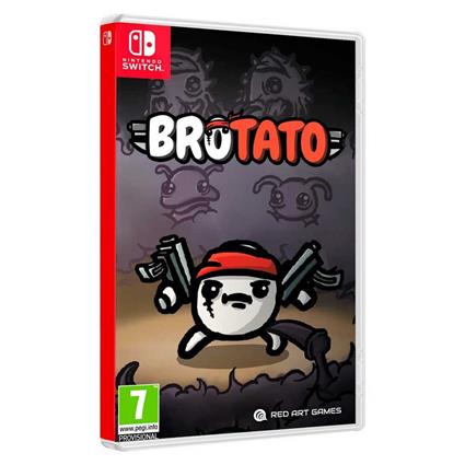 Red Art Games Switch Brotato Transparente