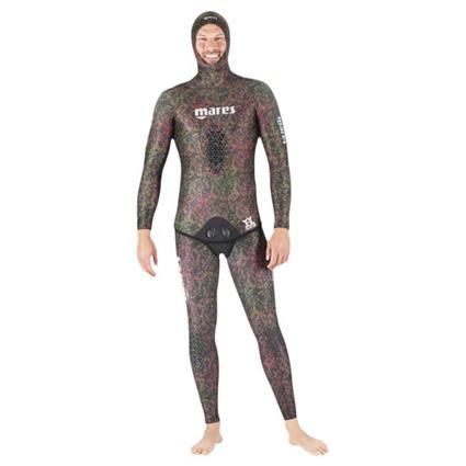 Mares Pure Passion Polygon 7 Mm Open Cell Spearfishing Jacket Castanho L