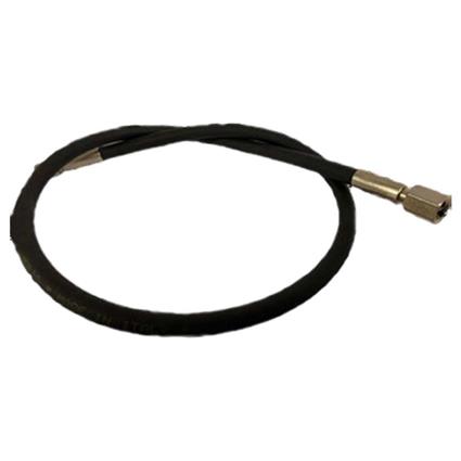 Bdk High Pressure Regulator Hose Preto 15 cm