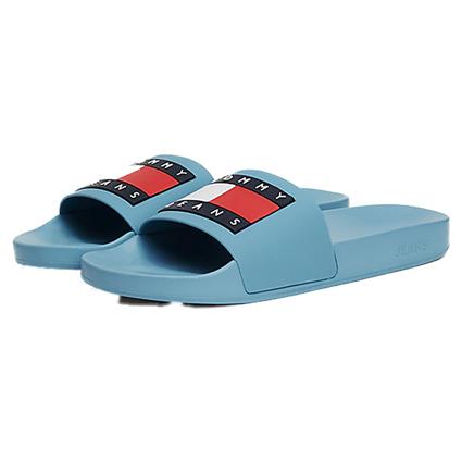 Tommy Jeans Pool Slides Azul EU 40 Homem