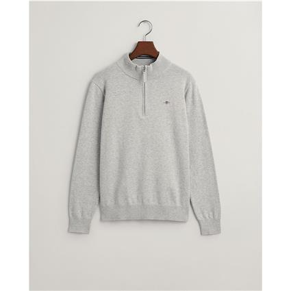 Gant Shield Teen Half Zip Sweater Cinzento 8-10 Years