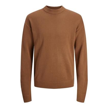 Jack & Jones K Crew Neck Sweater Castanho S Homem