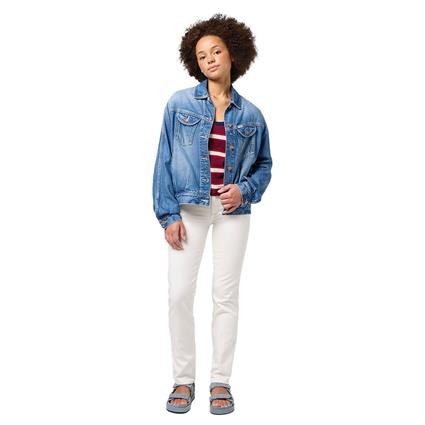 Wrangler 112352300 Jumbo Trucker Jacket Azul S Mulher