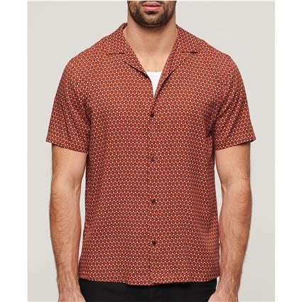 Superdry Revere 70s Short Sleeve T-shirt Laranja XL Homem