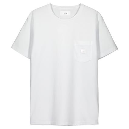 Makia Square Pocket Short Sleeve T-shirt Branco M Homem