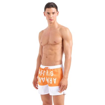 Emporio Armani 211740 Swimming Shorts Laranja S Homem