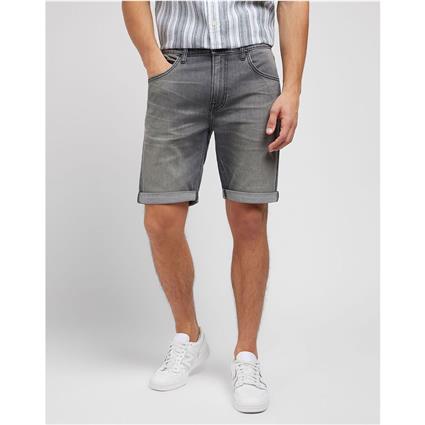 Lee 5 Pocket Regular Fit Denim Shorts Cinzento 28 Homem