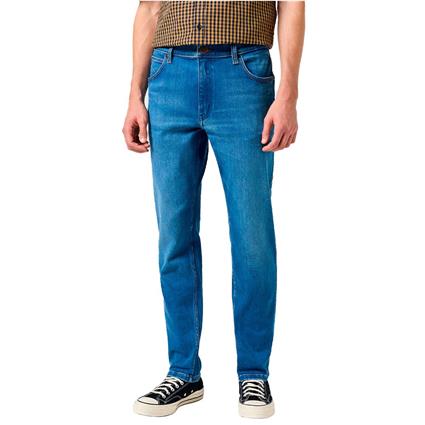 Wrangler 112352673 River Regular Tapered Jeans Azul 34 / 34 Homem