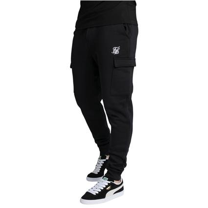 Siksilk Essential Cargo Pants Preto S Homem