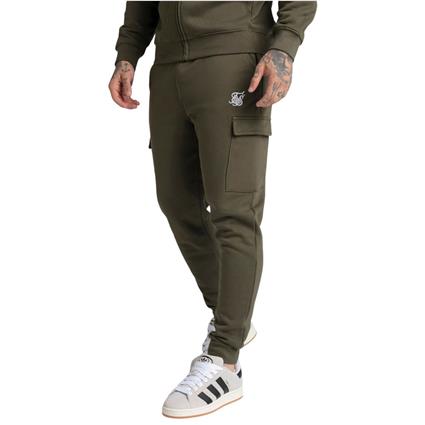 Siksilk Essential Cargo Pants Verde M Homem