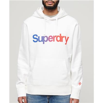 Superdry Core Logo Loose Hoodie Branco 3XL Homem