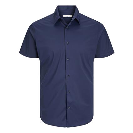 Jack & Jones Blactive Short Sleeve Shirt Azul S Homem