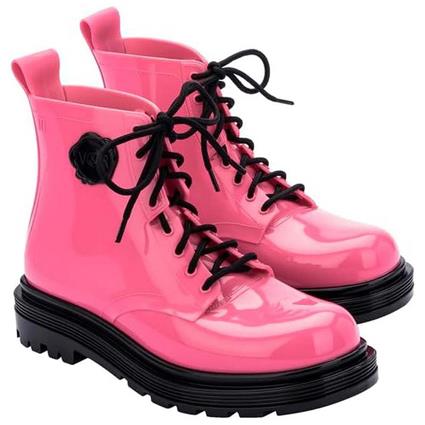 Melissa Coturno + Victor & Rolf Rain Boots Rosa EU 44 Homem