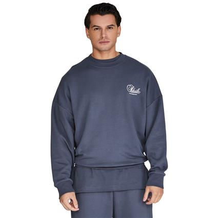 Siksilk Graphic Sweatshirt Azul L Homem