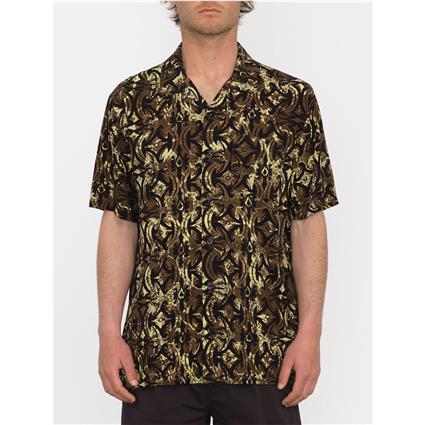 Volcom Bold Moves Short Sleeve Shirt Verde S Homem
