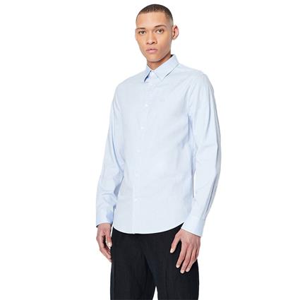 Armani Exchange 8nzcgb_z8anz Long Sleeve Shirt Azul XS Homem