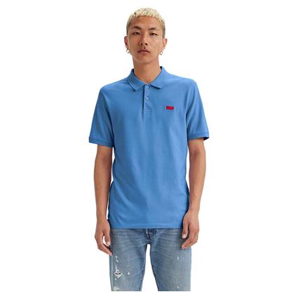 Levi´s ® Slim Housemark Short Sleeve Polo Azul L Homem