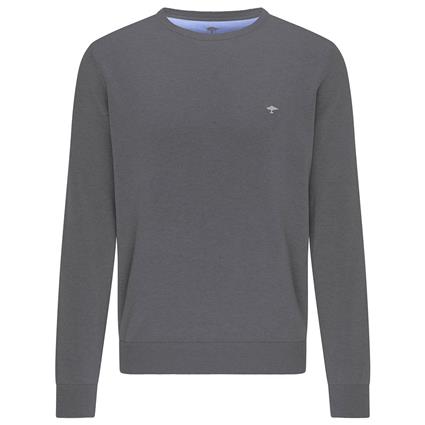 Fynch Hatton Sfpk210 O Neck Sweater Cinzento XL Homem