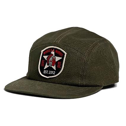 Wheels And Waves Ww21 Cap Verde  Homem