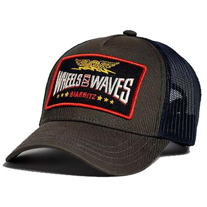 Wheels And Waves Ww15 Cap Preto  Homem