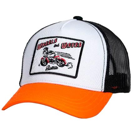 Wheels And Waves Ww17 Cap Laranja  Homem