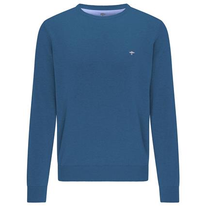 Fynch Hatton Sfpk210 O Neck Sweater Azul XL Homem