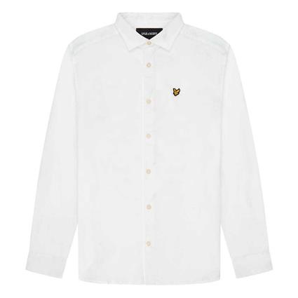 Lyle & Scott Lw1115vog Long Sleeve Shirt Branco L Homem
