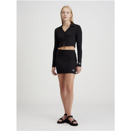 Calvin Klein Jeans Milano Short Skirt Preto L Mulher