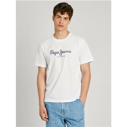 Pepe Jeans Abel Short Sleeve T-shirt Branco M Homem
