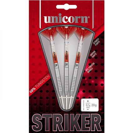 Unicorn Striker 80% Tungsten Darts Vermelho 23 g