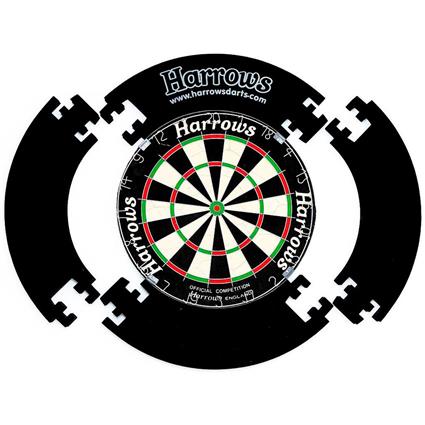 Harrows 4 Piece Dartboard Surround Prateado
