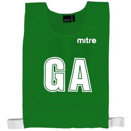 Mitre Netball Pro Training Bib Set Verde L Homem