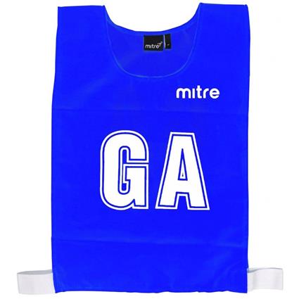 Mitre Netball Pro Training Bib Set Azul M Homem