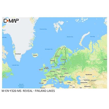 C-map Finland Lakes 2 Nautical Chart Azul