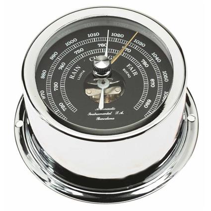Autonautic Instrumental Be72c Nautical Barometer Prateado