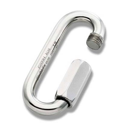 Peguet Shackle Express Big Opening Prateado 10 mm