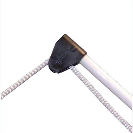 Oem Marine 8 M Standard Whip Prateado