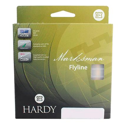 Hardy Marksman Clear Tip Fly Fishing Line Prateado Line 7