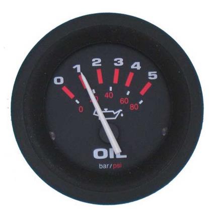 Veethree Amega 0-5 Bar Oil Manometer Azul 52 mm