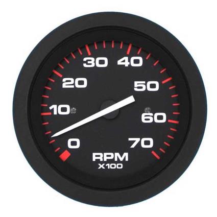 Veethree Amega 7000rpm Hb/ib Tachometer Prateado 76 mm