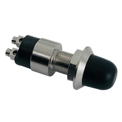 Euromarine Waterproof Pushbutton Switch Prateado 30 A