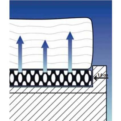 Oem Marine Mattress Protector Azul 80 x 210 cm