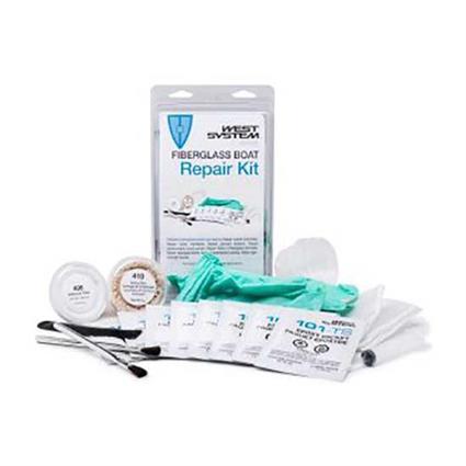 West System 105 Fibreglass Repair Kit Transparente 250/50 g